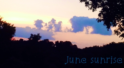 June sunrise